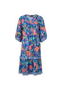 KRISS - Kleid Bidita - mehrfabrig