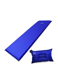 normani® - Selbstaufblasbare Luftmatratze und Luftkissen - Blau