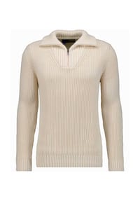 RAGMAN - Pullover, Troyer, für Herren - 004 ECRU