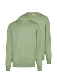 Redmond - Pullover 2er Pack Basic - Schwarz