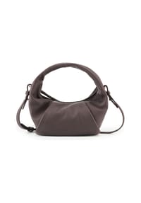 LES VISIONNAIRES Greta - Greta Schultertasche Leder 23 cm - black