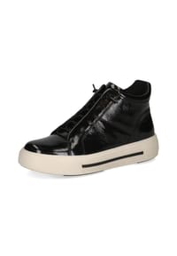 Caprice - Sneaker, Leder, Emblem, für Damen - 017 BLACK NAPLAK