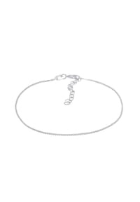 elli. - Armband Venezianer Basic Rechteckige Glieder 925 Silber - Gold
