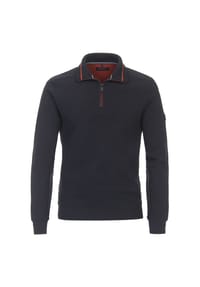 CASAMODA - Herren Sweattroyer uni - Dunkelblau