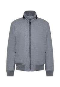 DIGEL - Modern Fit Blouson Davis Wool in Perlgrau - Perlgrau