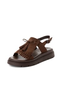 Tamaris - Sandalen, Schnalle, für Damen - MOCCA