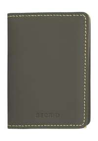 SECRID - Kartenetui, Leder, RFID-Schutz - GREEN & LIME (MATT)