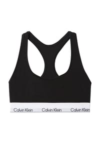 Calvin Klein - Icon Cotton Modal Bralette, Logo-Bund, für Damen - 100 WHITE