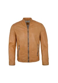 MILESTONE® - Herren Lederjacke Lammnappa mais gelb - mais gelb