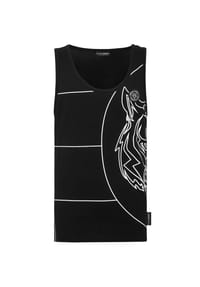 PLEIN SPORT - Tanktop TIGER - black/white