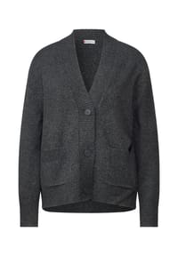Street One - Pullover - gravel grey mel.