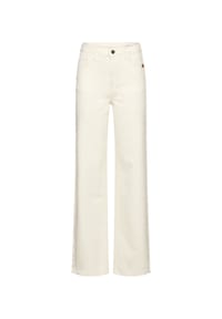 camel active - 5 Pocket Wide Leg Denim - Milchweiß