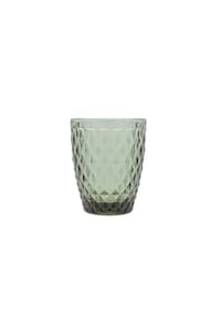 Medard de Noblat - 6 Stück Trinkglas Diamond - rauchgrau