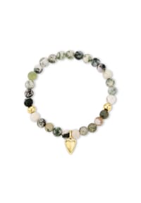 LIEBESKIND - Armband Mini Metal Heart - blau