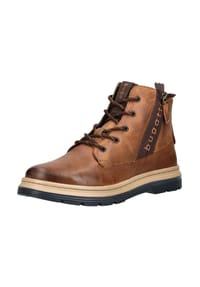 bugatti - Leder Stiefelette - Cognac