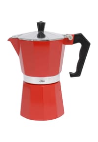 cilio Espressokocher "Classico", Ø 9,5 cm, 19 cm - CLASSICO - ROT