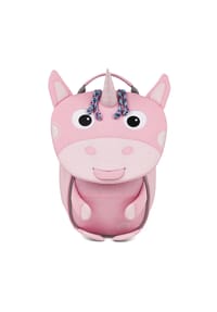Affenzahn KLEINER FREUND - Kindergartenrucksack, Ziehzunge, Namensschild - PINK