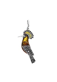 OSTSEE-SCHMUCK® - Anhänger , Vogel , Silber 925/000 - silber