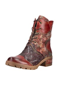 LAURA VITA® - Leder/Textil Stiefelette - Indigo
