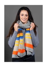 collezione alessandro® - Schal Bea weich und warm - gelb