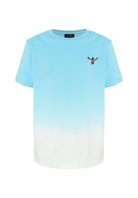 CHIEMSEE - T-Shirt mit Dip-Dye Unikat - 13-4307 Tropical Breeze