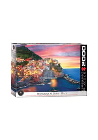 eurographics - Puzzle Manarola in der Dämmerung, Italien, 2000 Teile, 8220-5635 - 