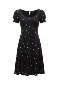 ragwear™ - A-Linien-Kleid Orise Print - Black