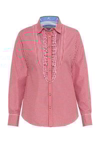 STOCKERPOINT - Hemdbluse, Rüschen, für Damen - ROT
