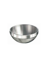 MATO® - Schüssel „Franz“ Klein doppelwandig thermoisoliert Edelstahl Ø 14 cm - Silber OneSize