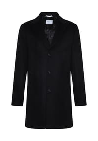 DIGEL - Slim Fit Paletot Austin in Schwarz - Schwarz