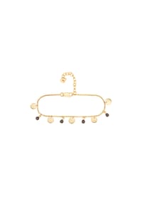 caї - Armband 925/- Sterling Silber 4 Hämatit - gelb