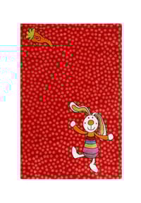sigikid® - Kinderteppich Rainbow Rabbit - - rot orange