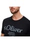 s.Oliver T-Shirt, Baumwolle, Label-Print, für Herren Bild 9