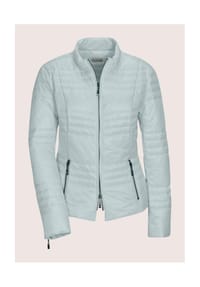 MADELEINE - Leichte Steppjacke mit Stehkragen - berber