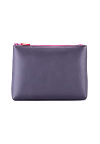 Mywalit - Kosmetiktasche Leder 21 cm - black-pace