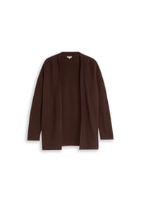 TOM TAILOR plus - Cardigan, Baumwolle, für Damen - 13234 JAVA DARK B