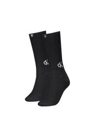 Calvin Klein - Socken, 2er-Pack, für Damen - 001 BLACK