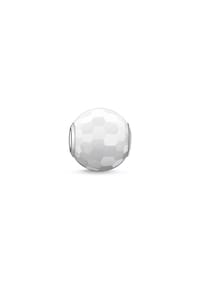 Thomas Sabo Glam & Soul - Bead Weiße Jade - silber, weiß