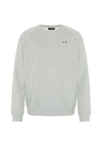 CHIEMSEE - Sweatshirt Regular Fit - 17-4402M Neutral Gray Melange