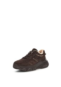 GUESS - Sneaker, Rindsleder, für Damen - BROWN