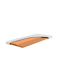 Beka® - Topper "GELTEX® Next Horizon Firm Cool", 80 x 200 cm, Höhe: ca. 7 cm - 