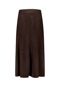 zero - Rock, 3/4-lang, für Damen - 7416 CHOCOLATE PL