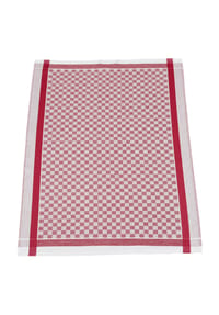 ROSS® - Halbleinen-Geschirrtuch Exclusiv "Karo" - BLAU