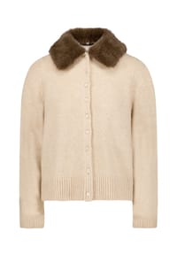zero - Cardigan, Knopfleiste, für Damen - 1714 DARK CREAM M