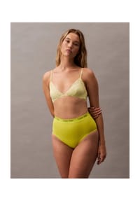 Calvin Klein - Shape Taillenslip, Logo-Bund, für Damen - LRF KEWL LIME