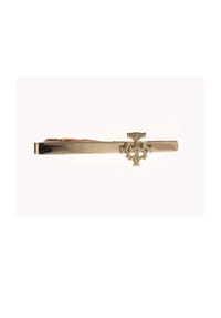 OSTSEE-SCHMUCK® - Krawattenhalter , Hiddensee , Silber 925/000, vergoldet - gold