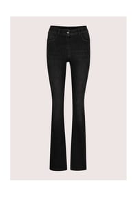MADELEINE - Five-Pocket-Jeans im Bootcut-Style - black denim