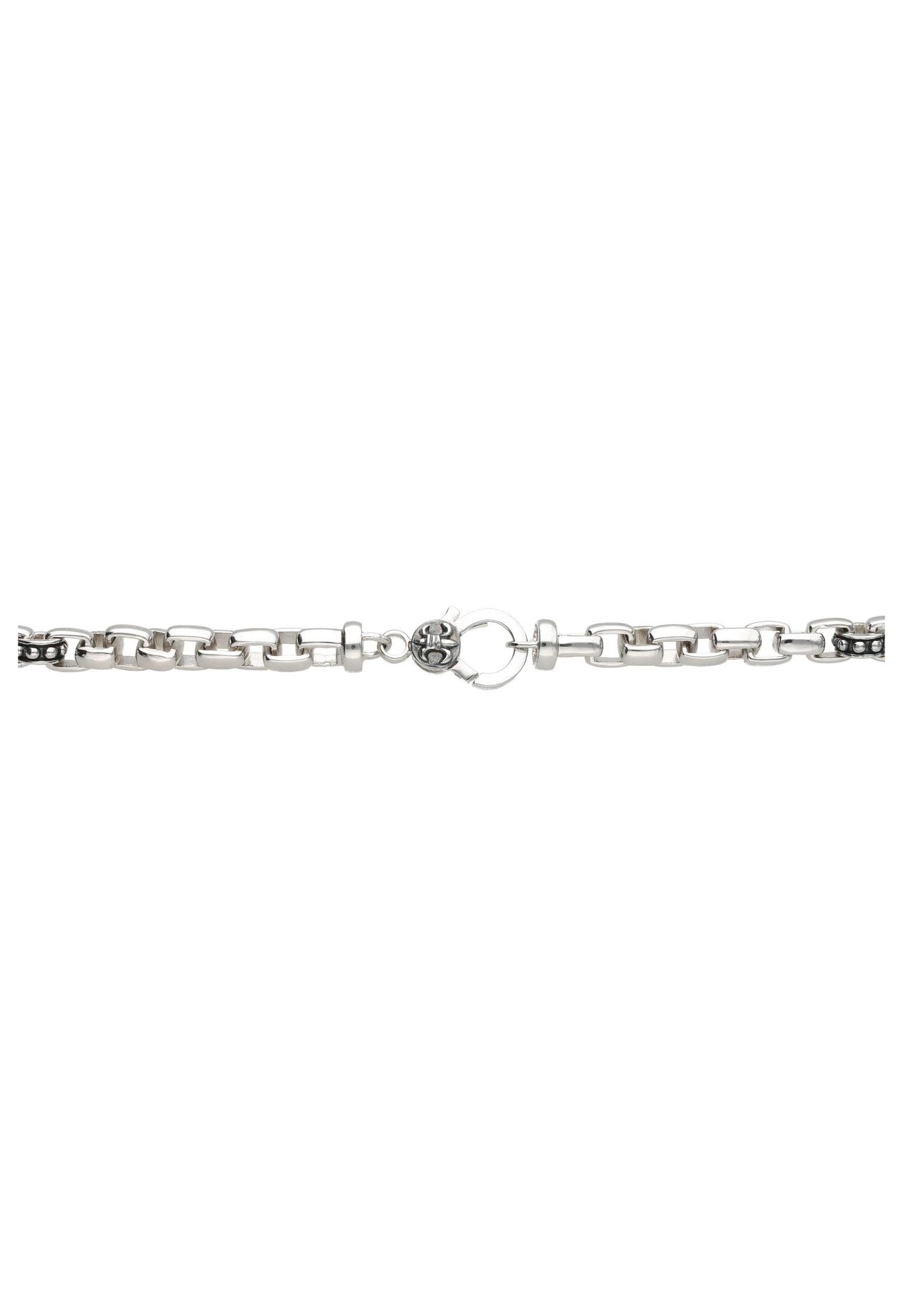 GIORGIO MARTELLO MILANO Armband eckige Glieder, teilweise geschwärzt, Silber  925 | GALERIA | Silberarmbänder