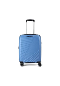 benzi 5808 - 5808 4 Rollen Kabinentrolley 55 cm mit Dehnfalte - grau