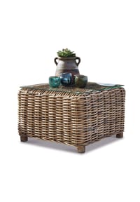 LOBERON Beistelltisch Cubo braun - Outdoortische - braun